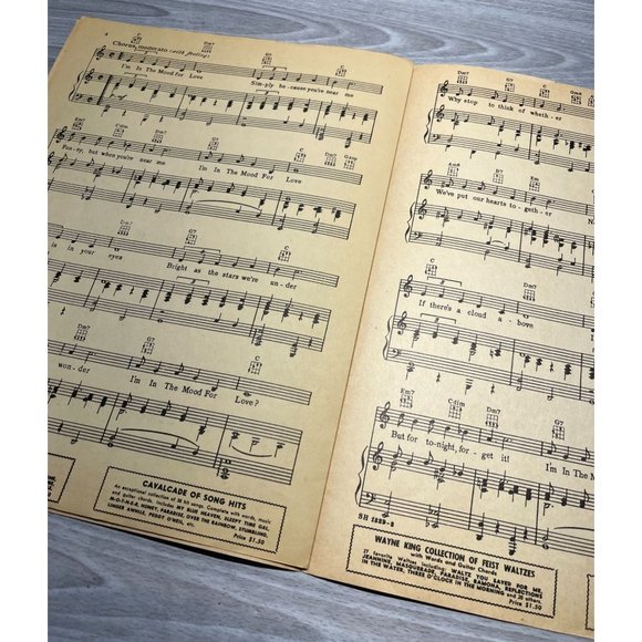 Vintage Piano Sheet Music Im in the Mood for Love by Jimmy McHugh 1935 - Picture 5 of 5